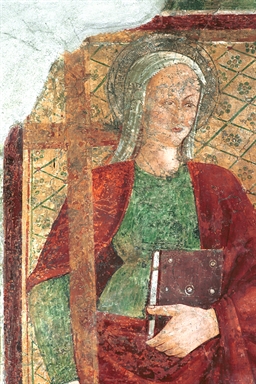 Sant'Antonio abate in trono con Sant'Elena e San Sebastiano